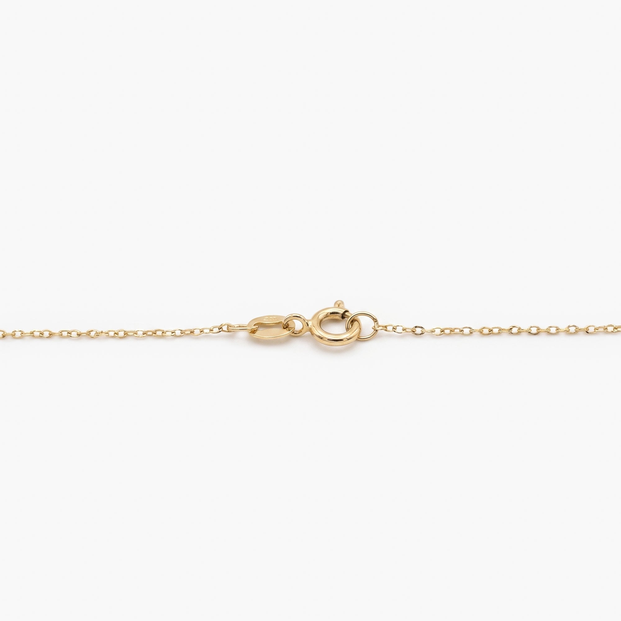 9ct Yellow Gold Polished Leaf Pendant Necklace