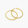 40mm Hoop Earrings in 9ct Yellow Gold - Jordans Jewellers