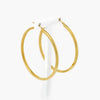 40mm Hoop Earrings in 9ct Yellow Gold - Jordans Jewellers