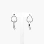 Silver Oval Link Drop Earrings - Jordans Jewellers