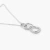 Silver Triple Link Pendant Necklace - Jordans Jewellers