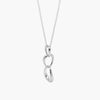 Silver Triple Link Pendant Necklace - Jordans Jewellers