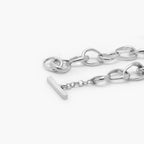 Silver Oval Link Bracelet - Jordans Jewellers