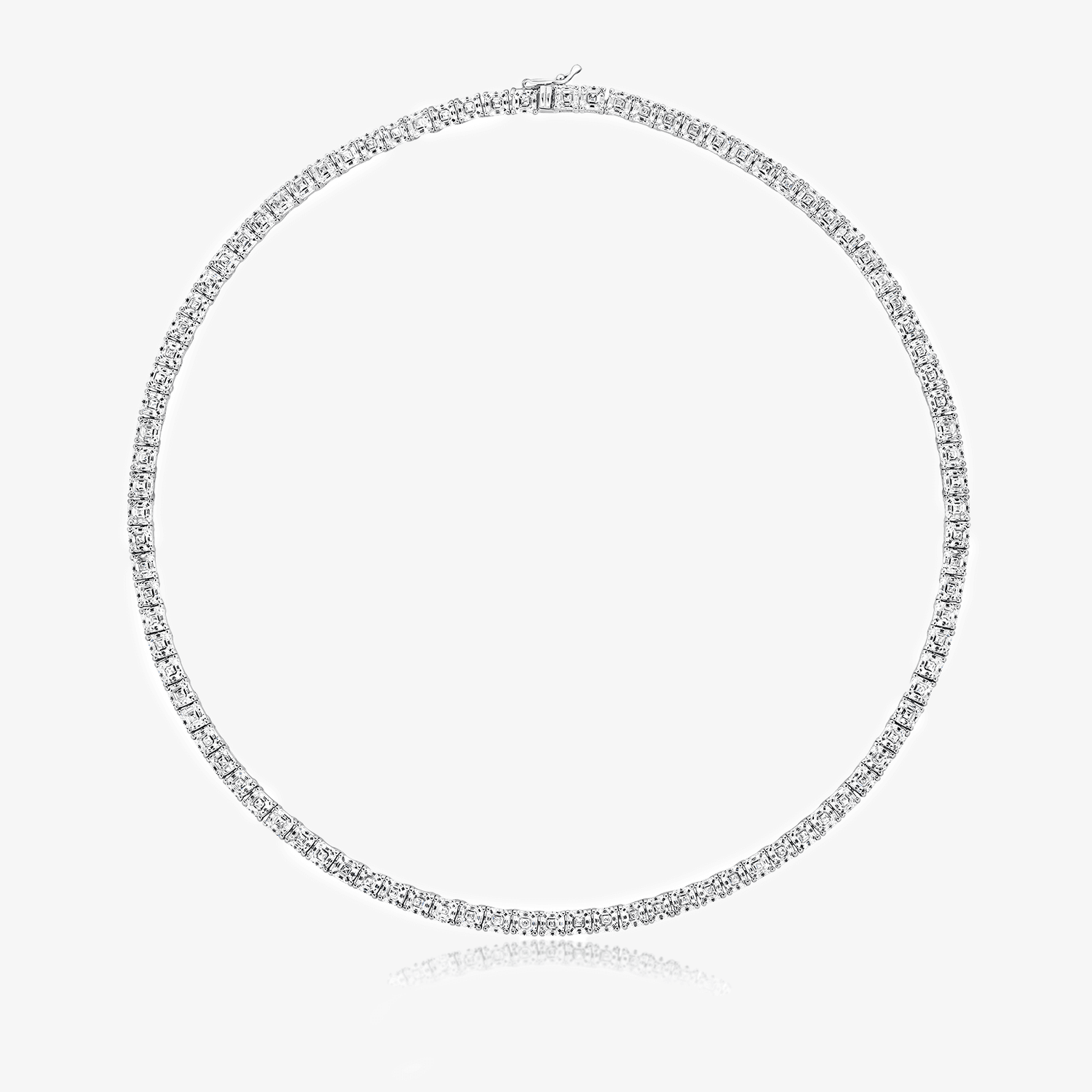 NEW 4mm Claw Set CZ Necklace - Jordans Jewellers