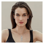 NEW Circles Pendant Long Tassel Necklace - Jordans Jewellers