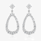 NEW Pear Shaped Silhouette Earrings - Jordans Jewellers
