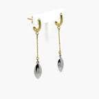 9ct Gold Dangle Drop Earrings - Jordans Jewellers
