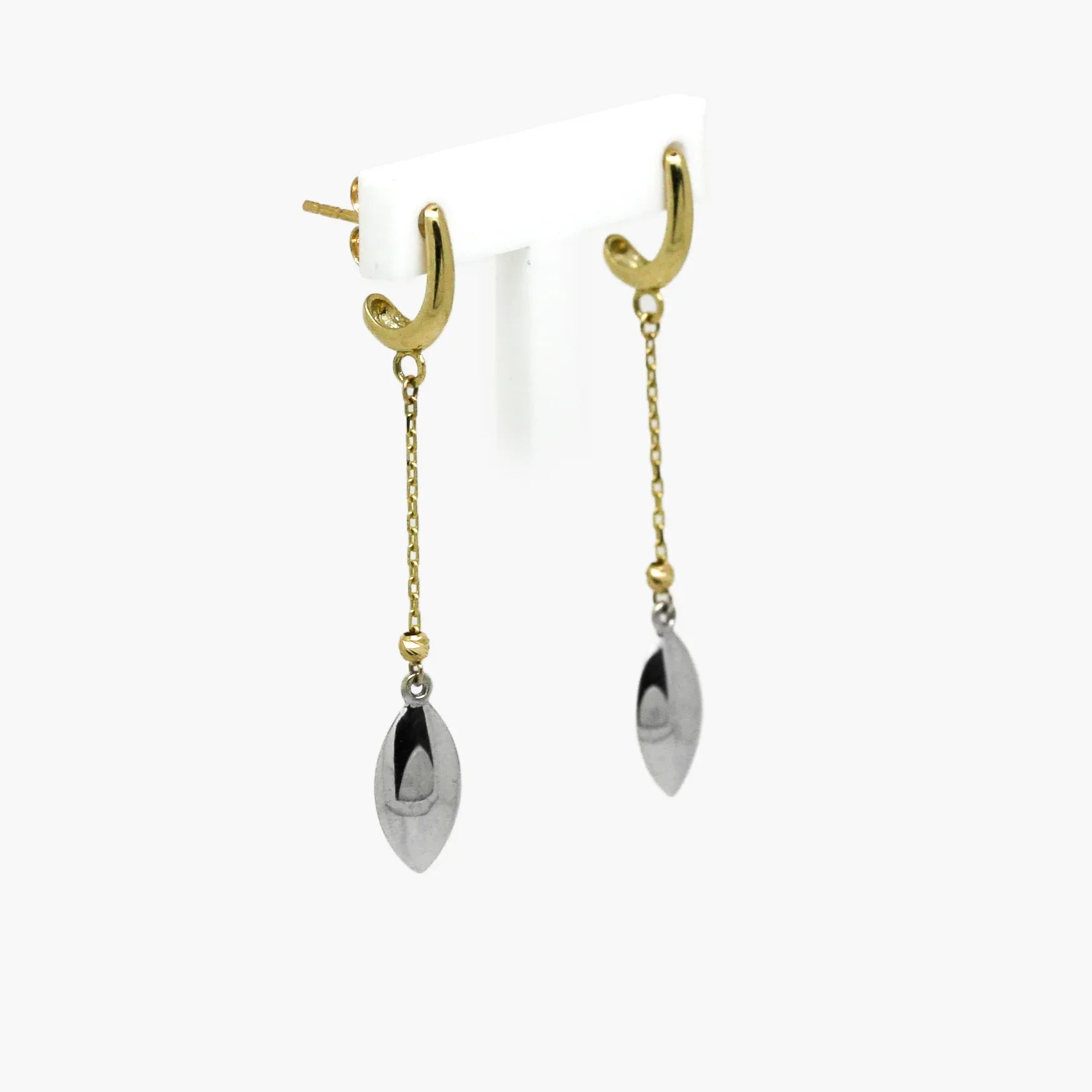9ct Gold Dangle Drop Earrings - Jordans Jewellers