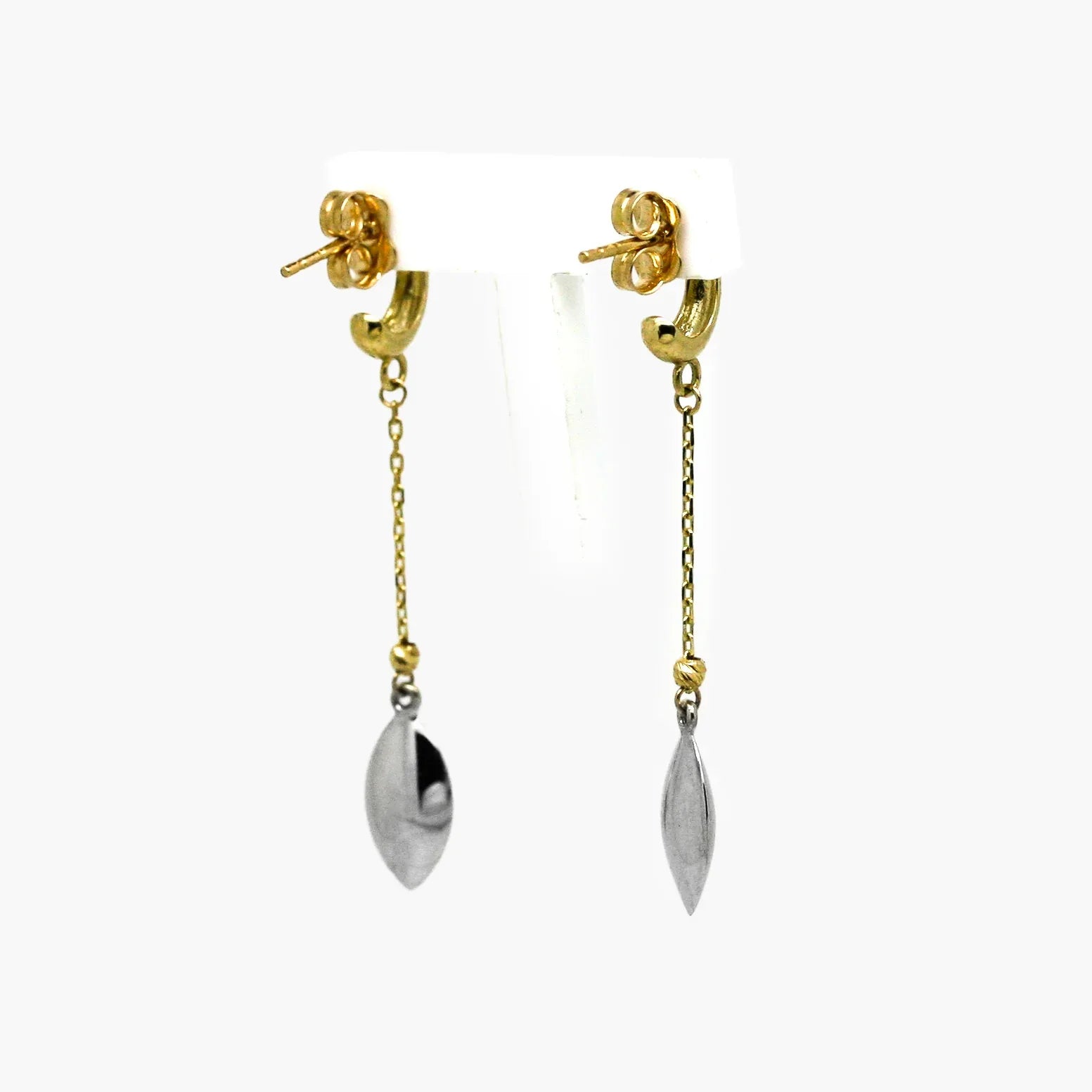 9ct Gold Dangle Drop Earrings - Jordans Jewellers
