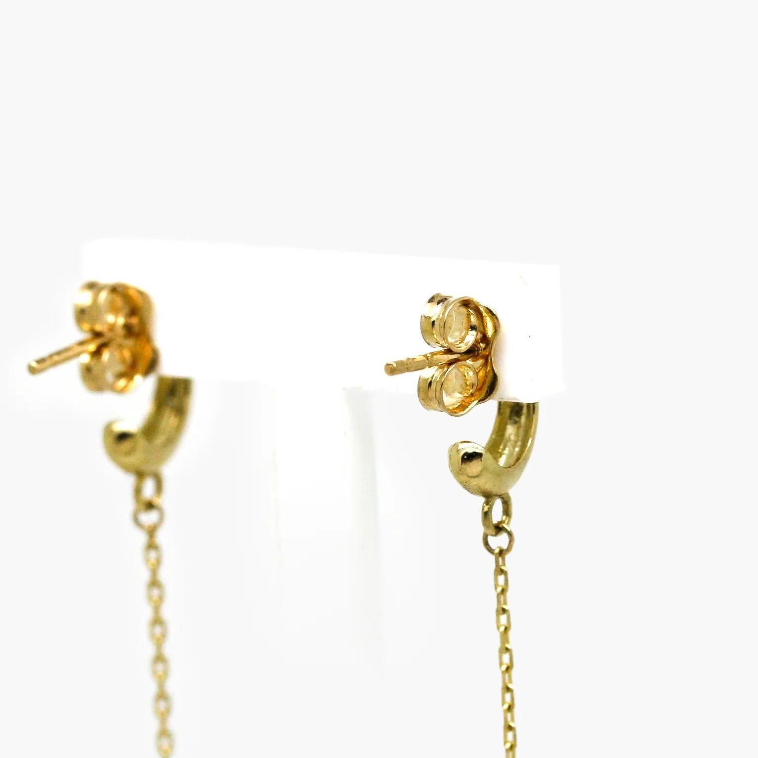 9ct Gold Dangle Drop Earrings - Jordans Jewellers