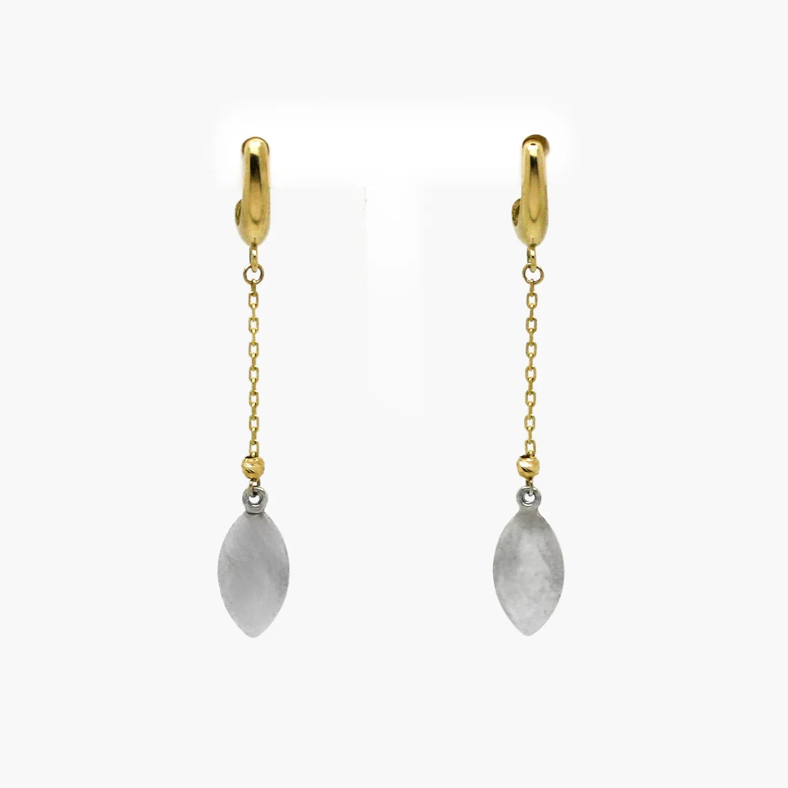 9ct Gold Dangle Drop Earrings - Jordans Jewellers