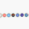 NEW Silver Multi Colour Opal Bracelet