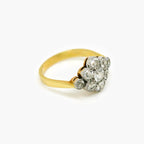 Antique Daisy Est 1.00ct Diamond Ring in 18ct Gold - Jordans Jewellers