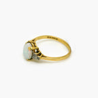 18ct Yellow Gold Opal and Diamond Ring - Jordans Jewellers