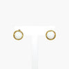 Oval Opal Stud Earrings in 9ct Yellow Gold - Jordans Jewellers