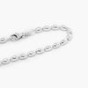 Silver Full Oval Link Bracelet - Jordans Jewellers