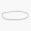 Silver Full Oval Link Bracelet - Jordans Jewellers