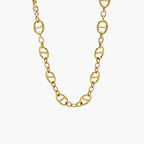 Mariner Link Chain Necklace in 9ct Yellow Gold - Jordans Jewellers