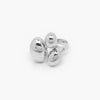 Adjustable Silver Triple Oval Ring - Jordans Jewellers