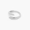 Adjustable Silver Wrap Ring - Jordans Jewellers