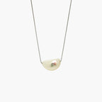 Silver Sliding Pearl Pendant Necklace - Jordans Jewellers