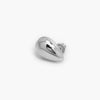 Silver Teardrop Stud Earrings