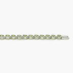 Silver Peridot Bracelet - Jordans Jewellers