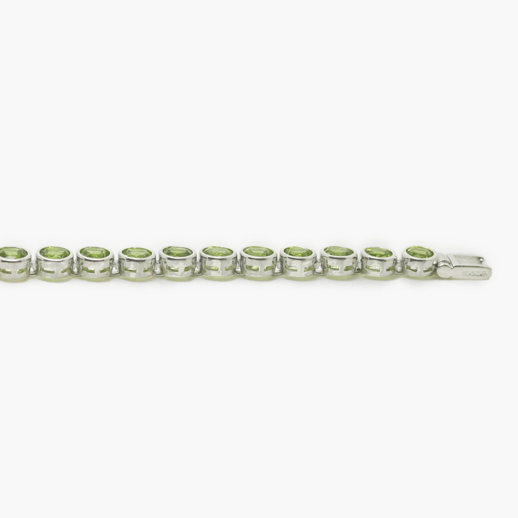 Silver Peridot Bracelet - Jordans Jewellers
