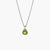Silver Peridot Pendant Necklace - Jordans Jewellers