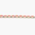 NEW Silver Pink Opal Bracelet - Jordans Jewellers