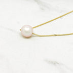 9ct Gold Cultured Pearl Pendant Necklace - Jordans Jewellers