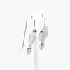 Silver Disc & Ball Drop Earrings - Jordans Jewellers