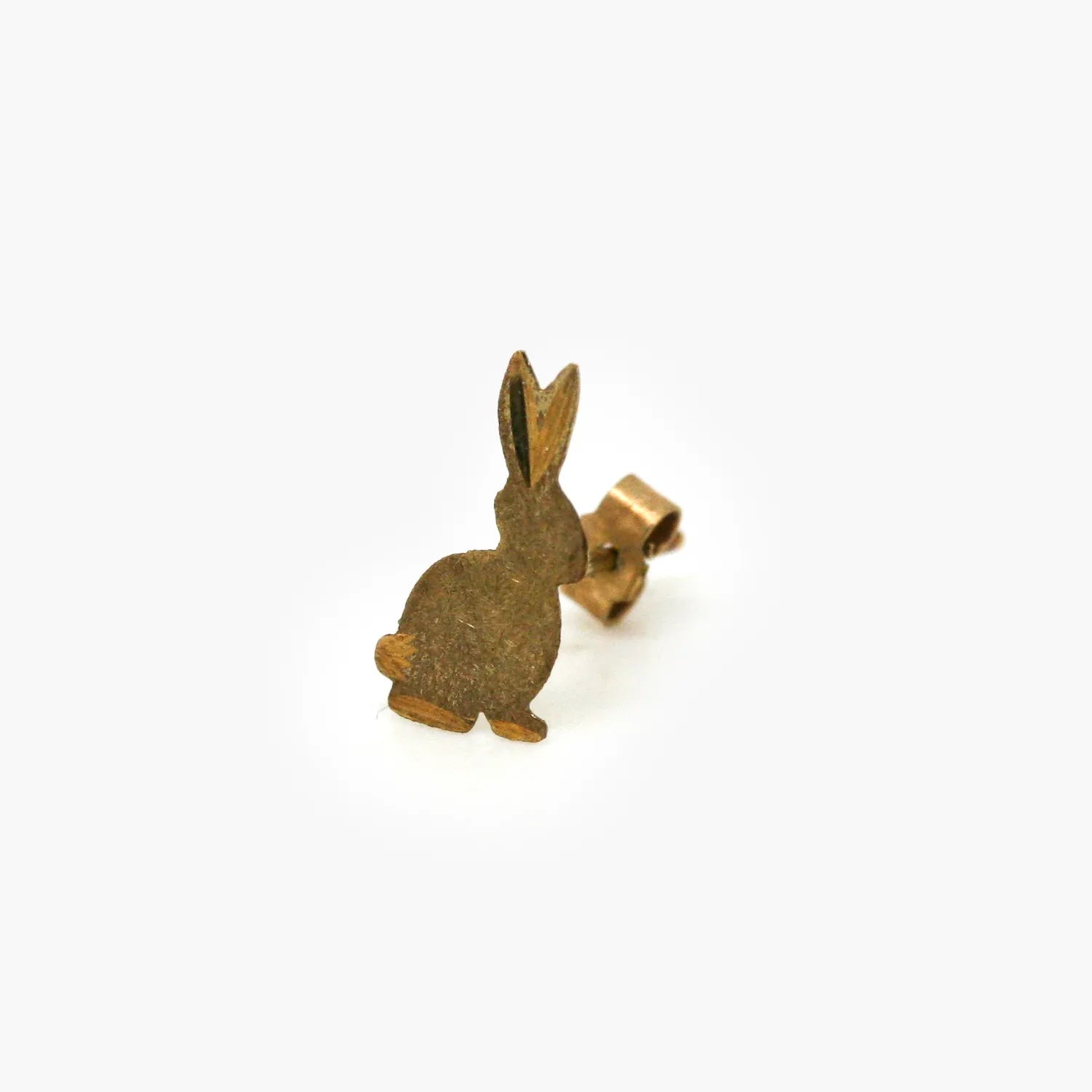 9ct Gold Rabbit Stud Earrings - Jordans Jewellers