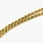 9ct Yellow Gold Rope Chain - Jordans Jewellers