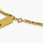 9ct Yellow Gold Rope Chain - Jordans Jewellers