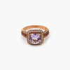 Le Vian 14ct Rose Gold Amethyst, Ruby & 0.18ct Diamond Ring - Jordans Jewellers