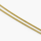 Round Garnet Pendant 9ct Yellow Gold - Jordans Jewellers