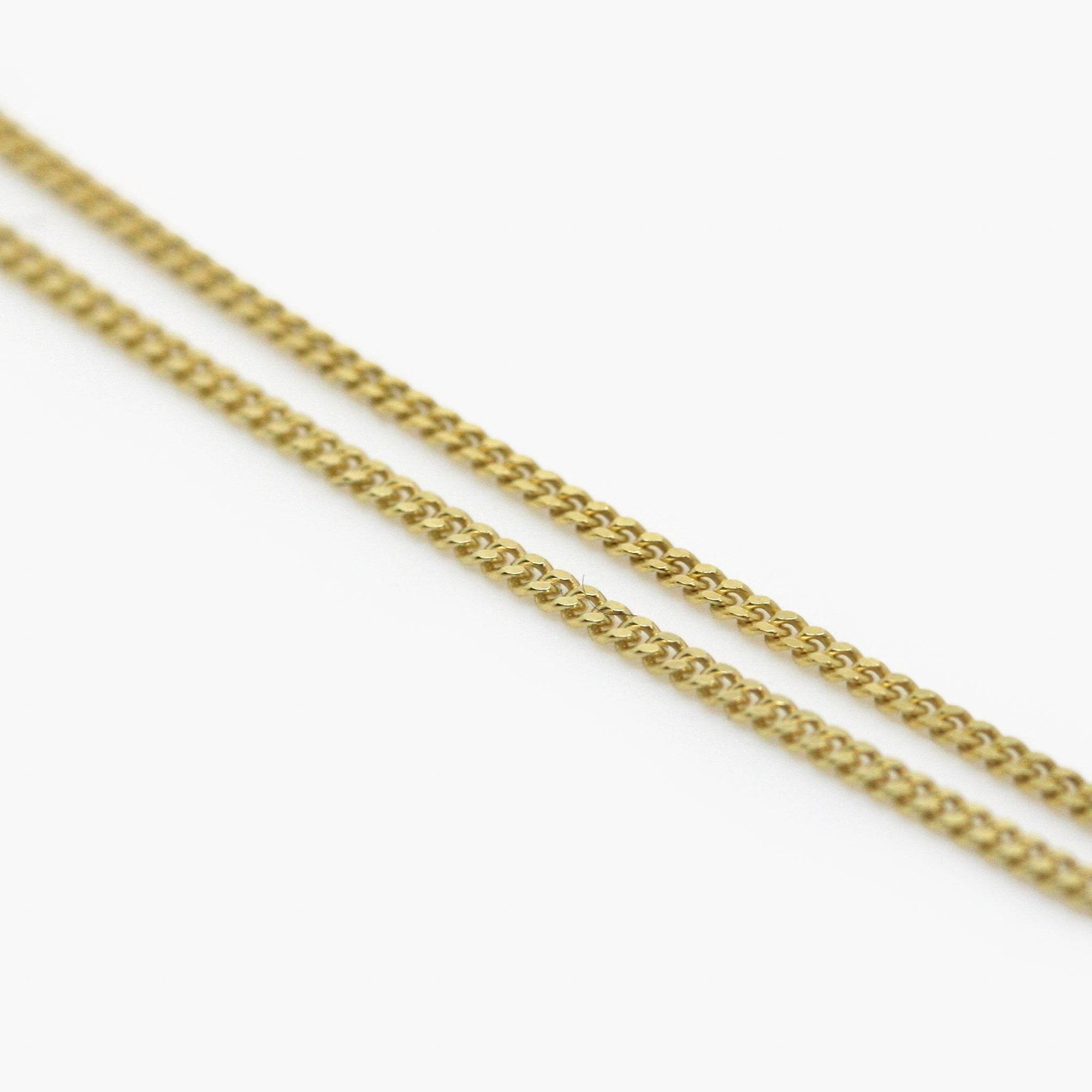 Round Garnet Pendant 9ct Yellow Gold - Jordans Jewellers