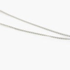 Ruby Single Stone Necklace - 9ct White Gold - Jordans Jewellers