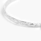 Silver Engraved Court Bangle - Jordans Jewellers