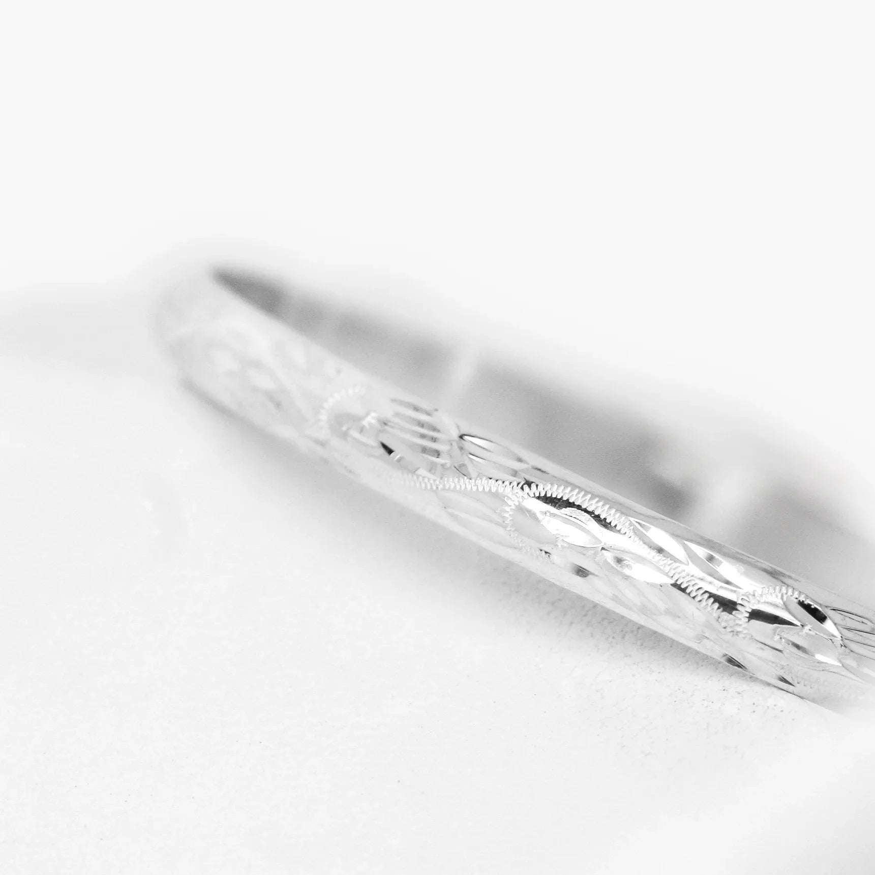 Silver Engraved Court Bangle - Jordans Jewellers