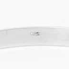 Silver Engraved Court Bangle - Jordans Jewellers