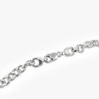 Silver Fancy Oval Link Chain