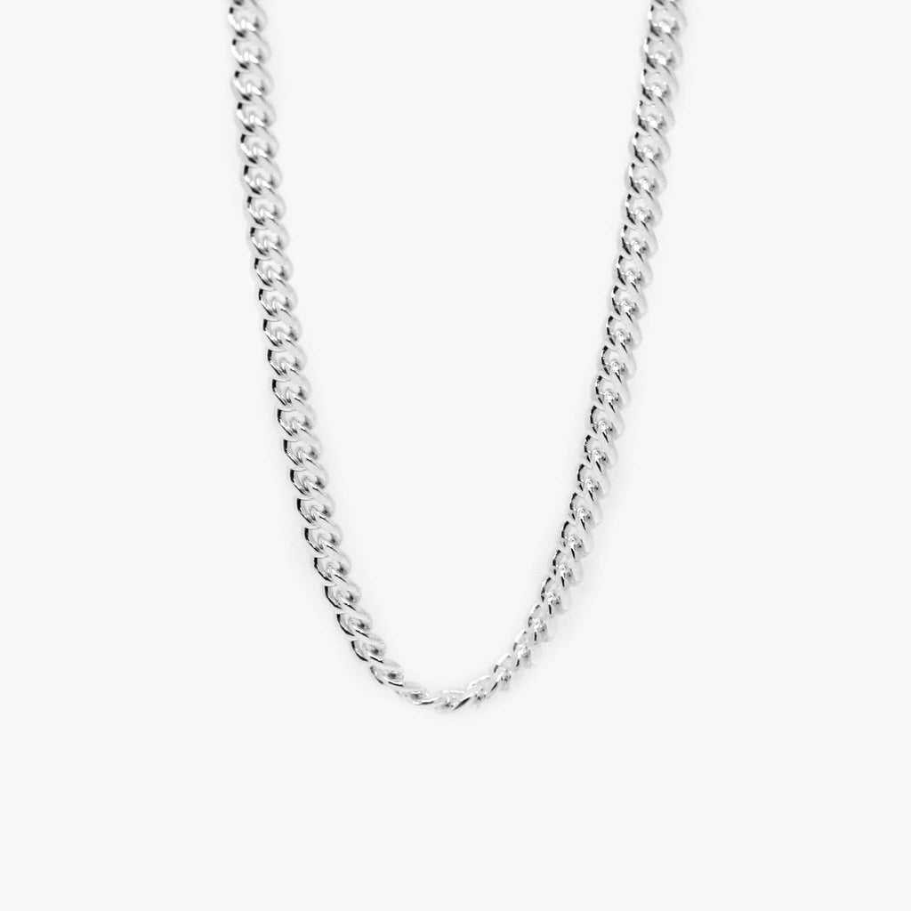 Silver Curb Chain Necklace - Jordans Jewellers