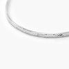 Silver 3mm Diamond Cut Bangle - Jordans Jewellers