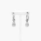 Silver Teardrop Drop Earrings - Jordans Jewellers