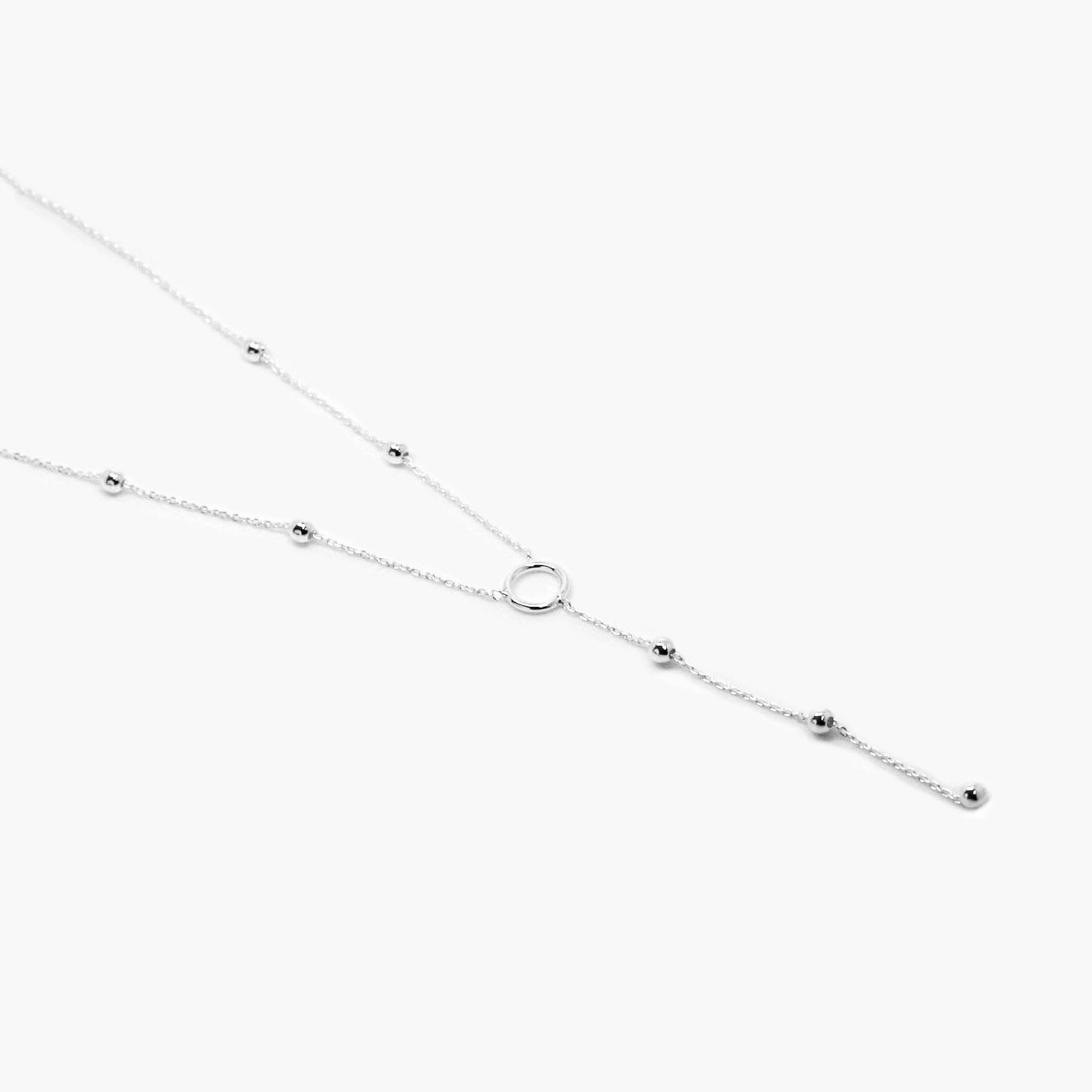 Silver Y-Chain Necklace - Jordans Jewellers