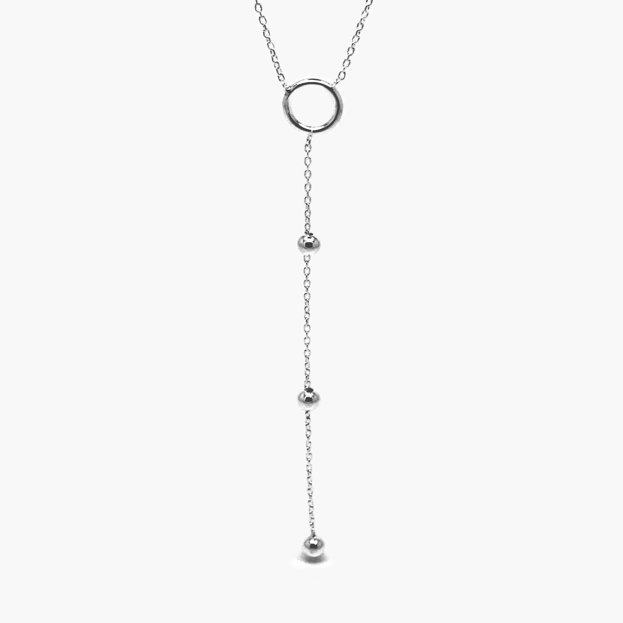 Silver Y-Chain Necklace - Jordans Jewellers