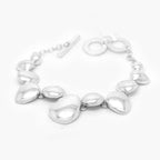 Silver Polished Pebble Bracelet - Pebble Set - Jordans Jewellers