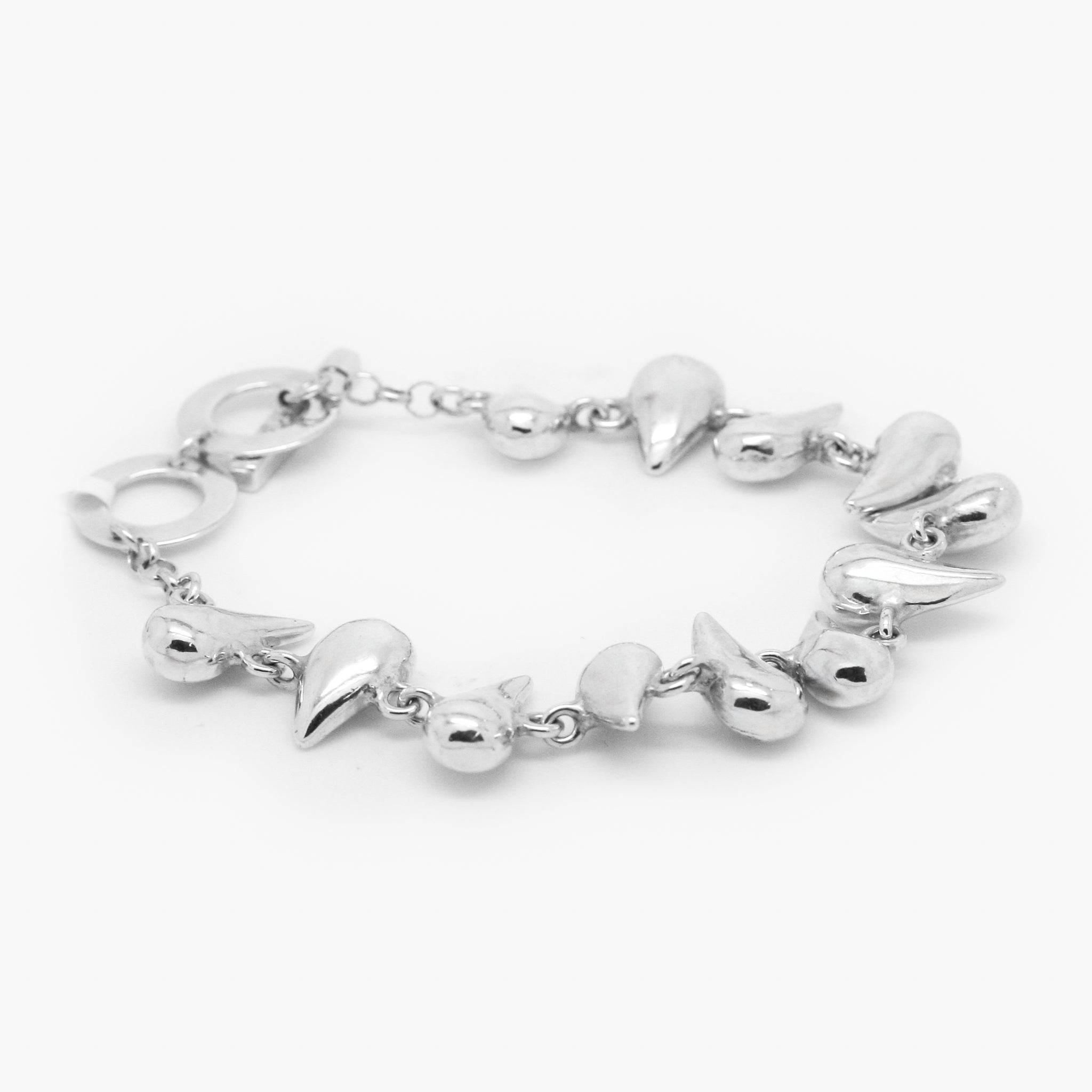 Silver shark bracelet outlet